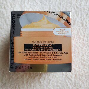 Peter Thomas Roth Potent-C Brightening Vitamin C Moisturizer, New in Box